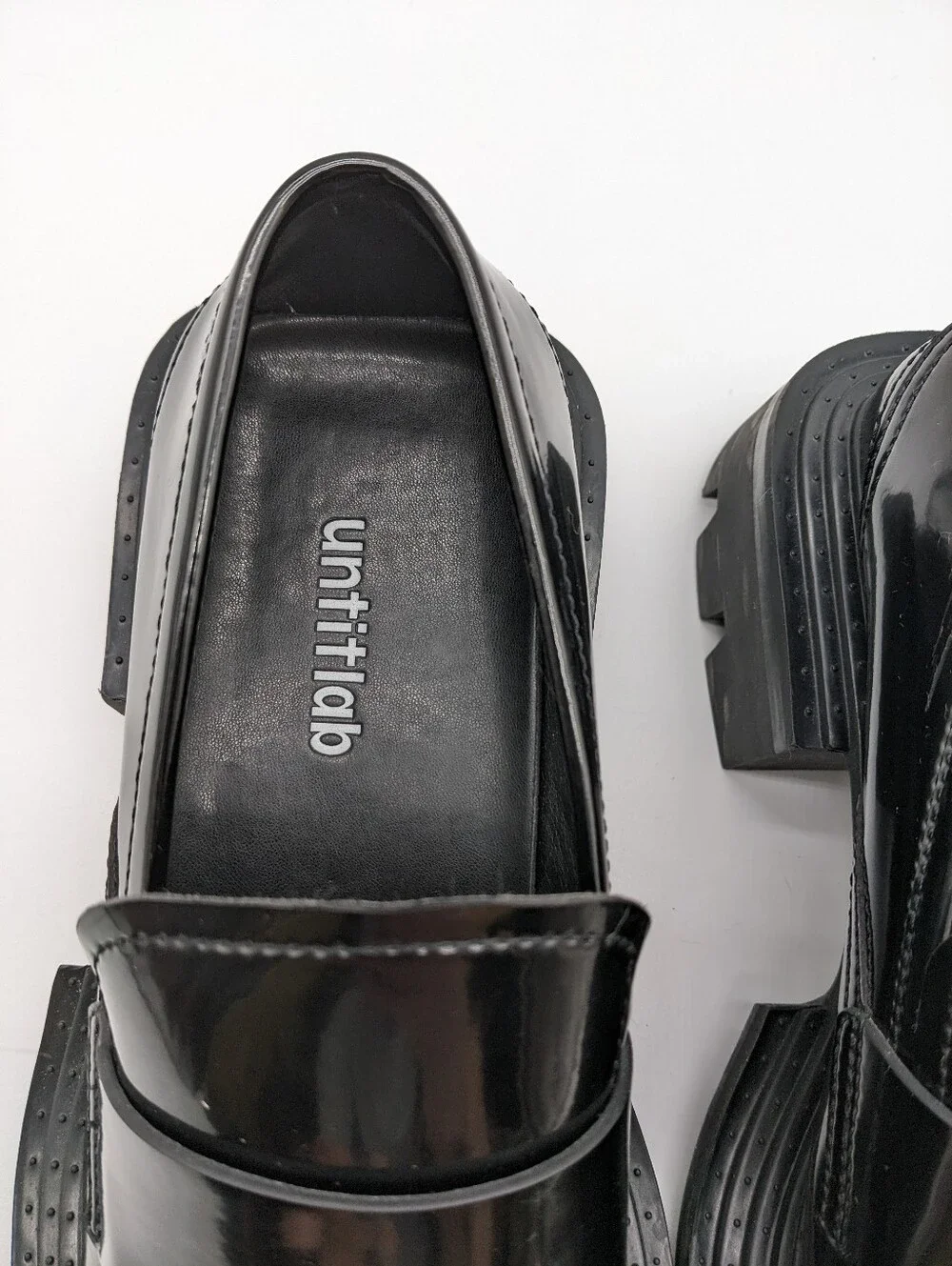 UNTITLAB Platform Reel Loafers 41